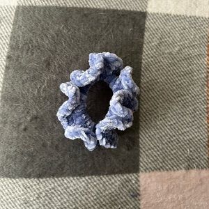 Handmade crochet hair scrunchie